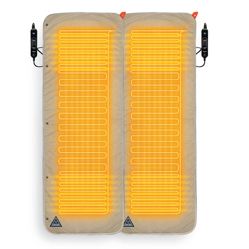 Flipside Heated Bed Cover Double - Out There Vans, LLC