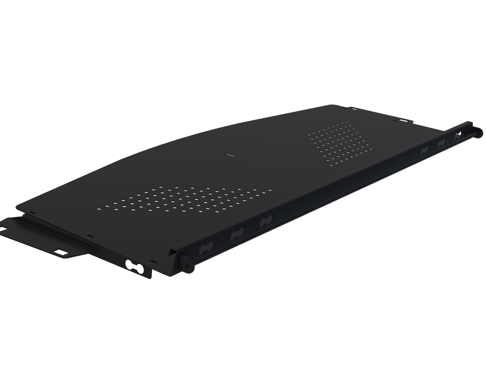 Ford Transit Headliner Shelf 3.0 Curtain Rod And Liner - Fits Mid And High Roof Vans 2014+ - Out There Vans, LLC