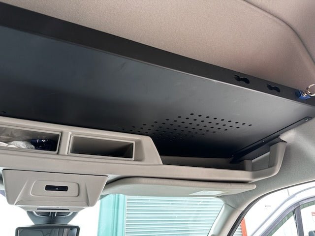 Ford Transit Headliner Shelf 3.0 Curtain Rod And Liner - Fits Mid And High Roof Vans 2014+ - Out There Vans, LLC