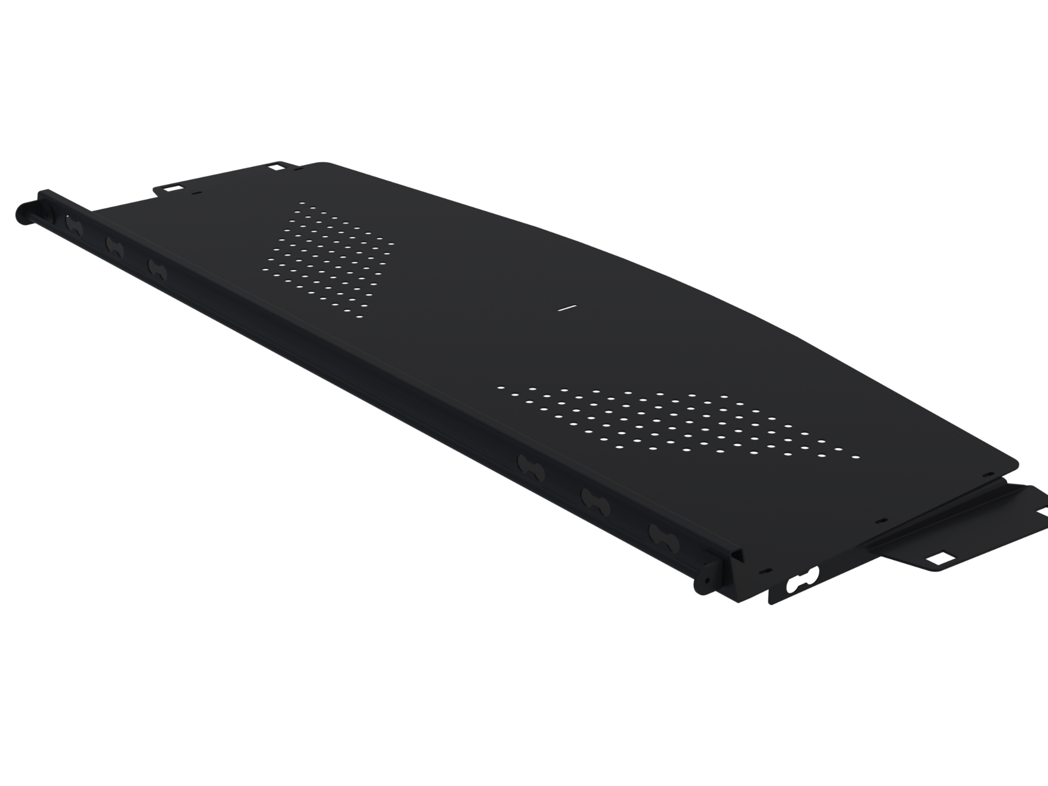 Ford Transit Headliner Shelf 3.0 Curtain Rod And Liner - Fits Mid And High Roof Vans 2014+ - Out There Vans, LLC