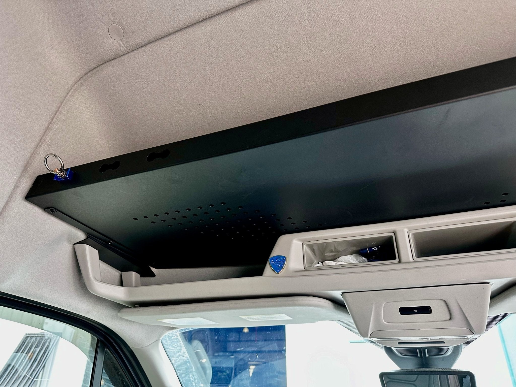 Ford Transit Headliner Shelf 3.0 Curtain Rod And Liner - Fits Mid And High Roof Vans 2014+ - Out There Vans, LLC