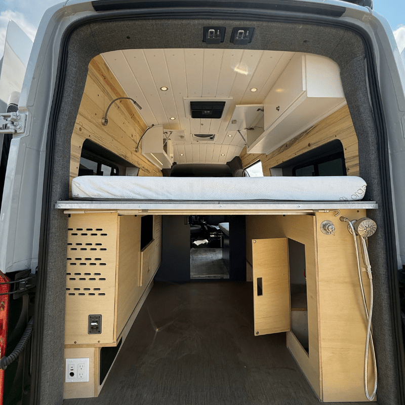 GoCode Ford Transit High Roof D Pillar Trim Kit - Out There Vans