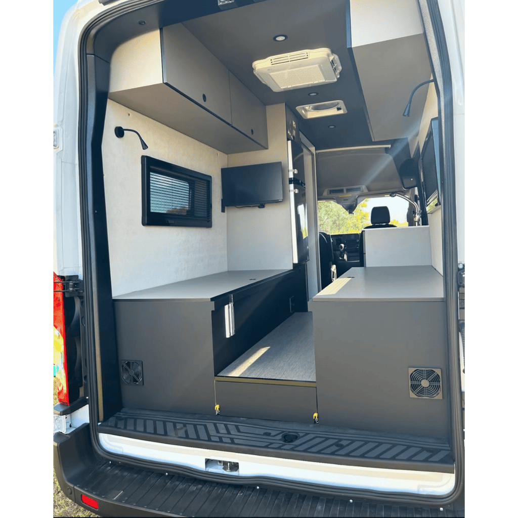 GoCode Ford Transit High Roof D Pillar Trim Kit - Out There Vans