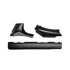 GoCode Mercedes Sprinter Front Trim Kit (B-Pillars + Slider Door) - Out There Vans