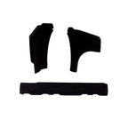 GoCode Mercedes Sprinter Front Trim Kit (B-Pillars + Slider Door) - Out There Vans
