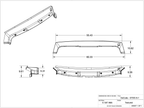 GoCode Sprinter D-Pillar Trim Kit (Rear Door Threshold) - Out There Vans