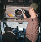 VanEssential Ford Transit Headliner Shelf