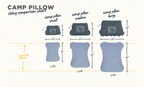 HEST Camp Pillow - Out There Vans, LLC