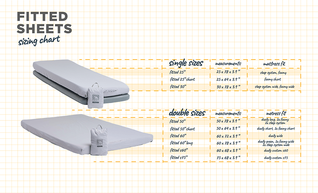 HEST Fitted Sheet - Out There Vans, LLC