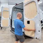 Mercedes Sprinter Lower Rear Door Panels (Pair) - Out There Vans, LLC