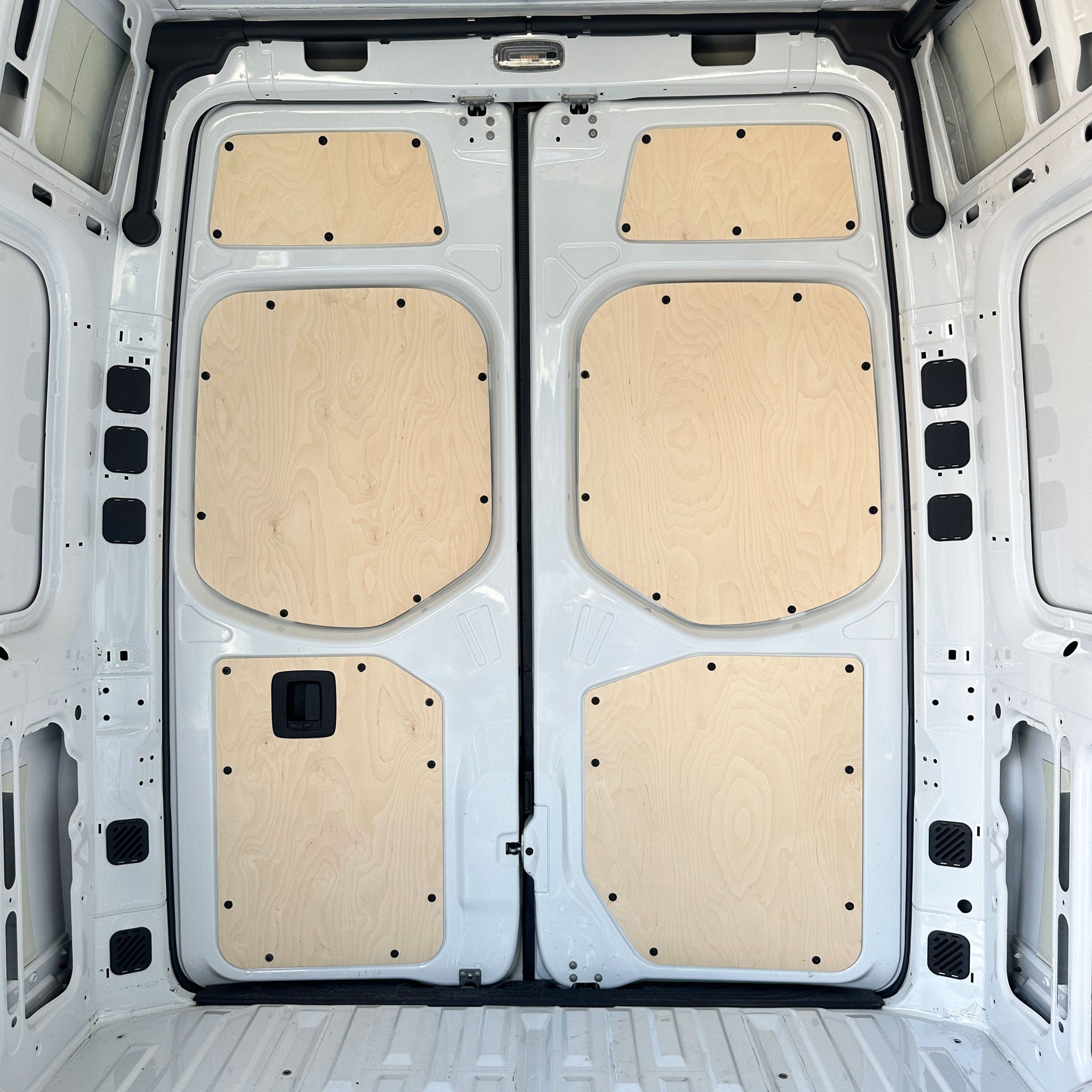 Mercedes Sprinter Middle Rear Door Panels (Pair) - Out There Vans, LLC
