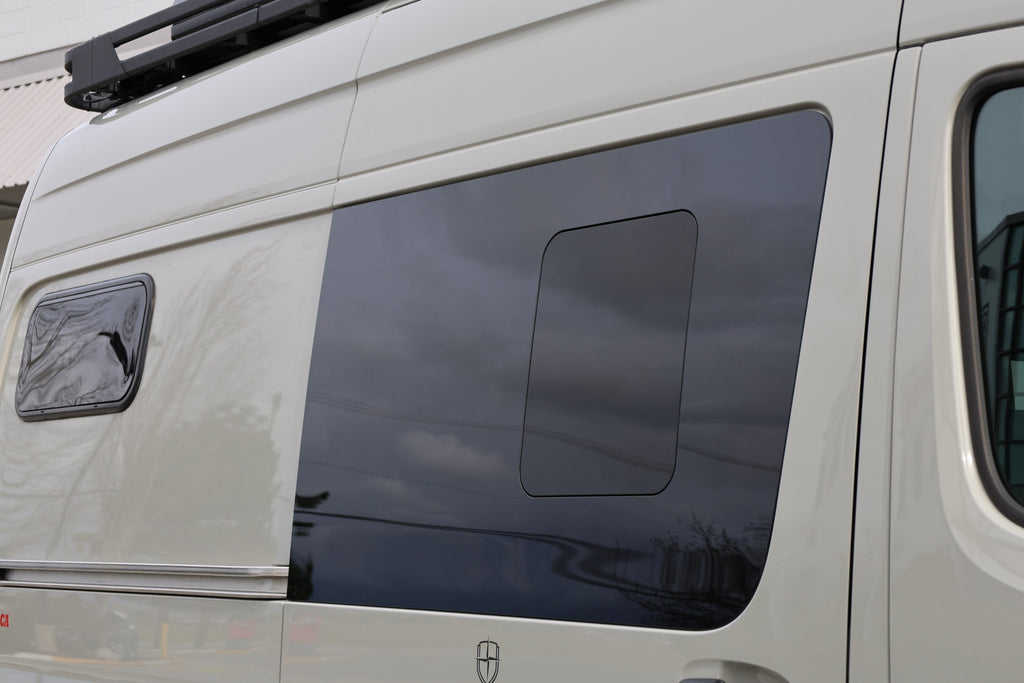 Mercedes Sprinter OEM Style Flush - Sliding Window - Out There Vans, LLC