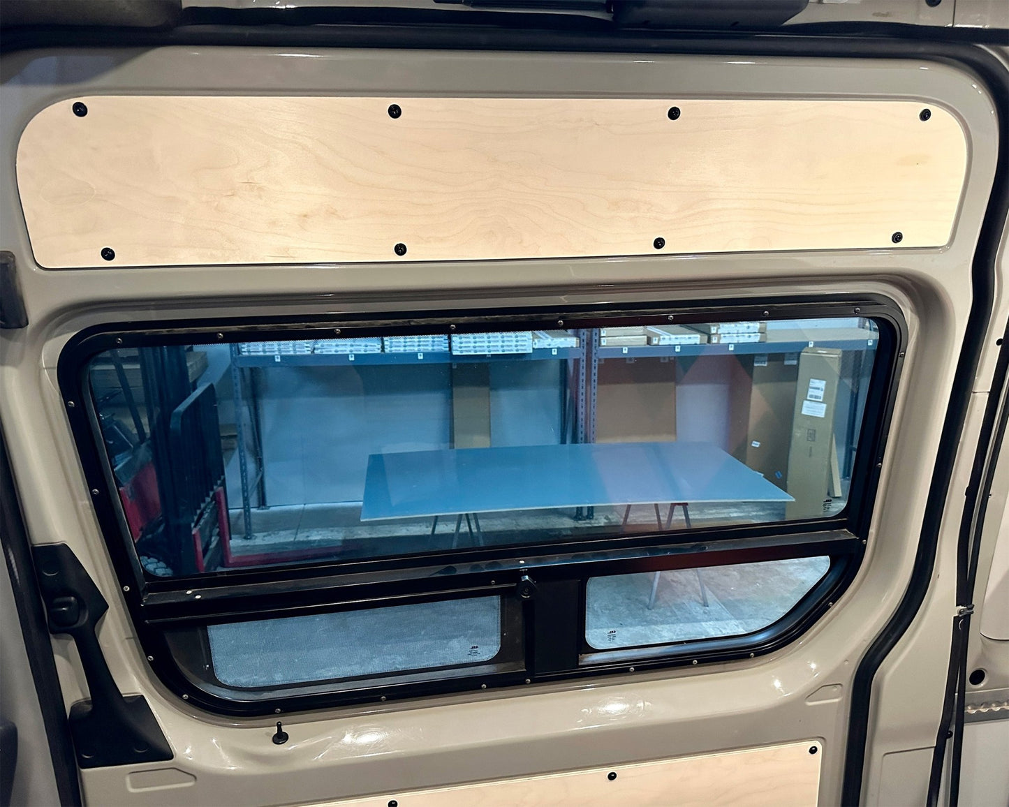 Mercedes Sprinter Sliding Door Upper Panel - Out There Vans