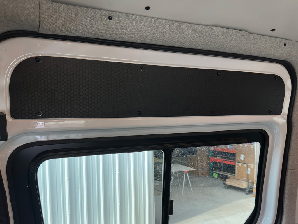 Mercedes Sprinter Upper Sliding Door Panel - Out There Vans, LLC