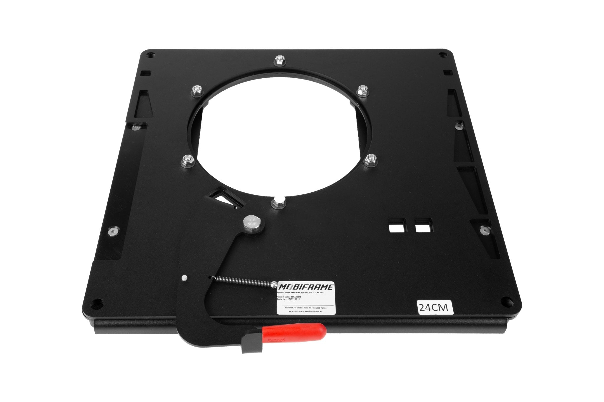 MobiFrame Single Swivel Seat - 2007 - 2018 Mercedes Sprinter(906) - Driver Side - Out There Vans, LLC