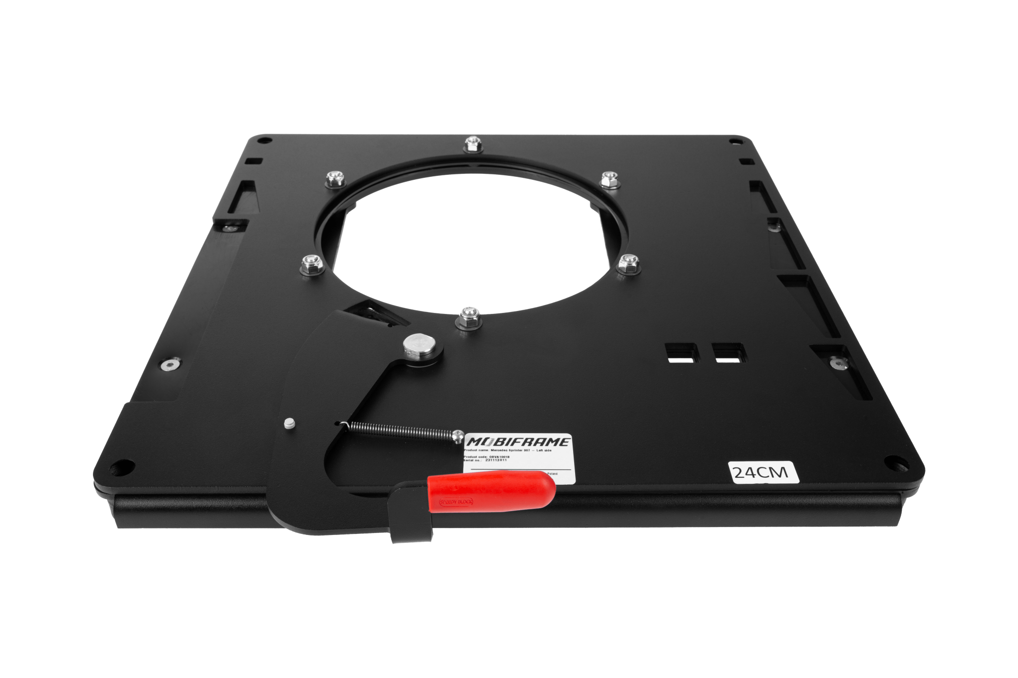 MobiFrame Single Swivel Seat - 2019+ Mercedes Sprinter(907) - Driver Side - Out There Vans, LLC