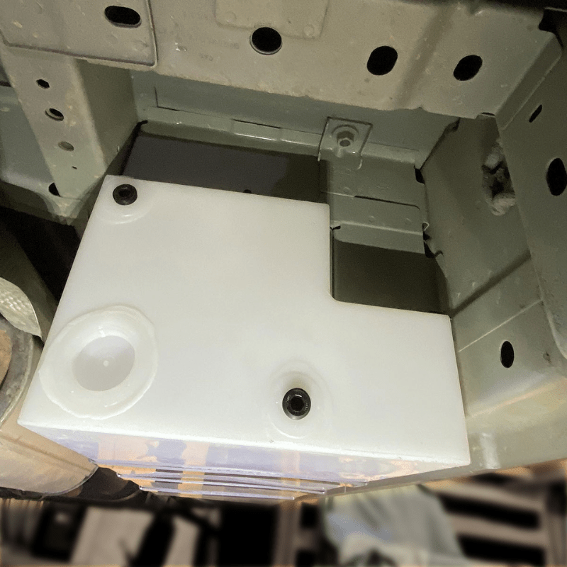 NW Conversions 16 Gallon Transit Undercarriage Water Tank (TR-UC-16) - Out There Vans