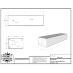 NW Conversions 20 Gallon Driver Side Transit Undercarriage Water Tank (TR-UC-20) - Out There Vans