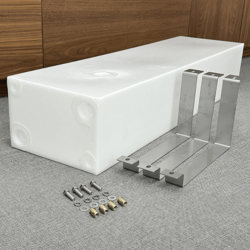 NW Conversions 20 Gallon Driver Side Transit Undercarriage Water Tank (TR-UC-20) - Out There Vans