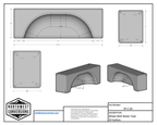 NW Conversions 20-Gallon Wheel Well Water Tank - Center (SP-C-20) - Out There Vans