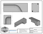 NW Conversions 20-Gallon Wheel Well Water Tank - Left (SP-L-20) - Out There Vans