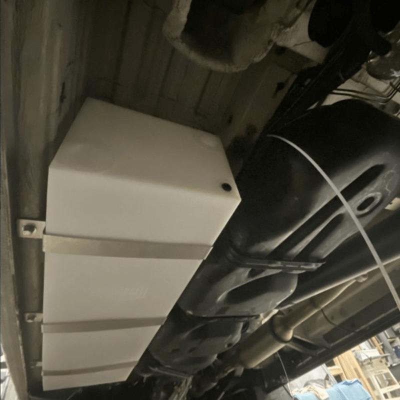 NW Conversions 22-Gallon Sprinter Driver Side Undercarriage Water Tank (SP-UC-22) - Out There Vans