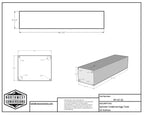 NW Conversions 22-Gallon Sprinter Driver Side Undercarriage Water Tank (SP-UC-22) - Out There Vans