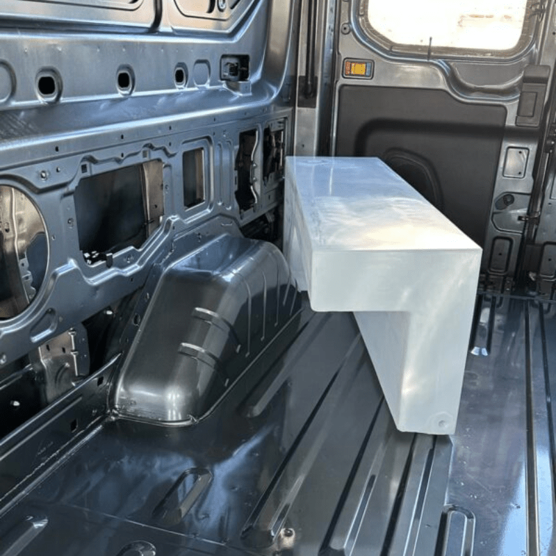 NW Conversions 24-Gallon Transit Wheel Well Water Tank - Right (TR-R-24) - Out There Vans