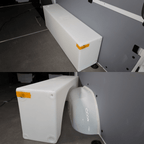 NW Conversions 24-Gallon Wheel Well Water Tank - Center (SP-C-24) - Out There Vans