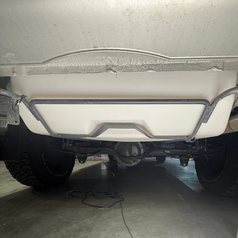 NW Conversions 28-Gallon Sprinter Spare Tire Water Tank (SP-ST-28) - Out There Vans