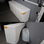 NW Conversions 33-Gallon Sprinter Wheel Well Water Tank - Right (SP-R-33) - Out There Vans