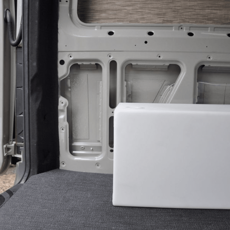 NW Conversions 36-Gallon Sprinter Wheel Well Water Tank - Center (SP-C-36) - Out There Vans
