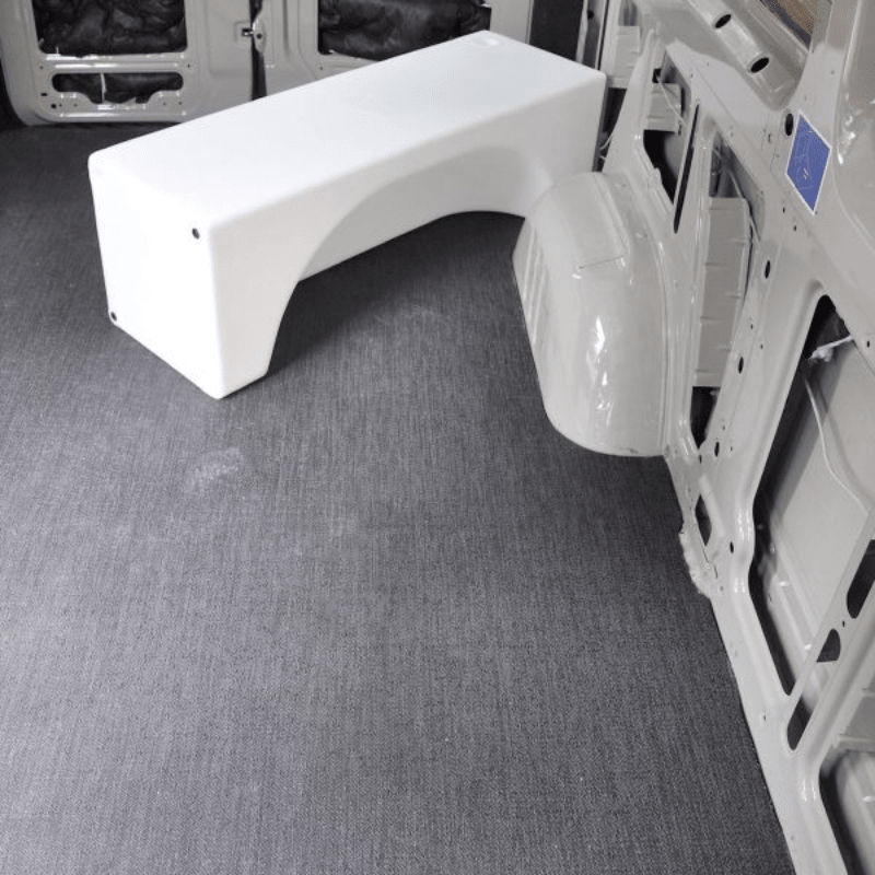 NW Conversions 36-Gallon Sprinter Wheel Well Water Tank - Center (SP-C-36) - Out There Vans