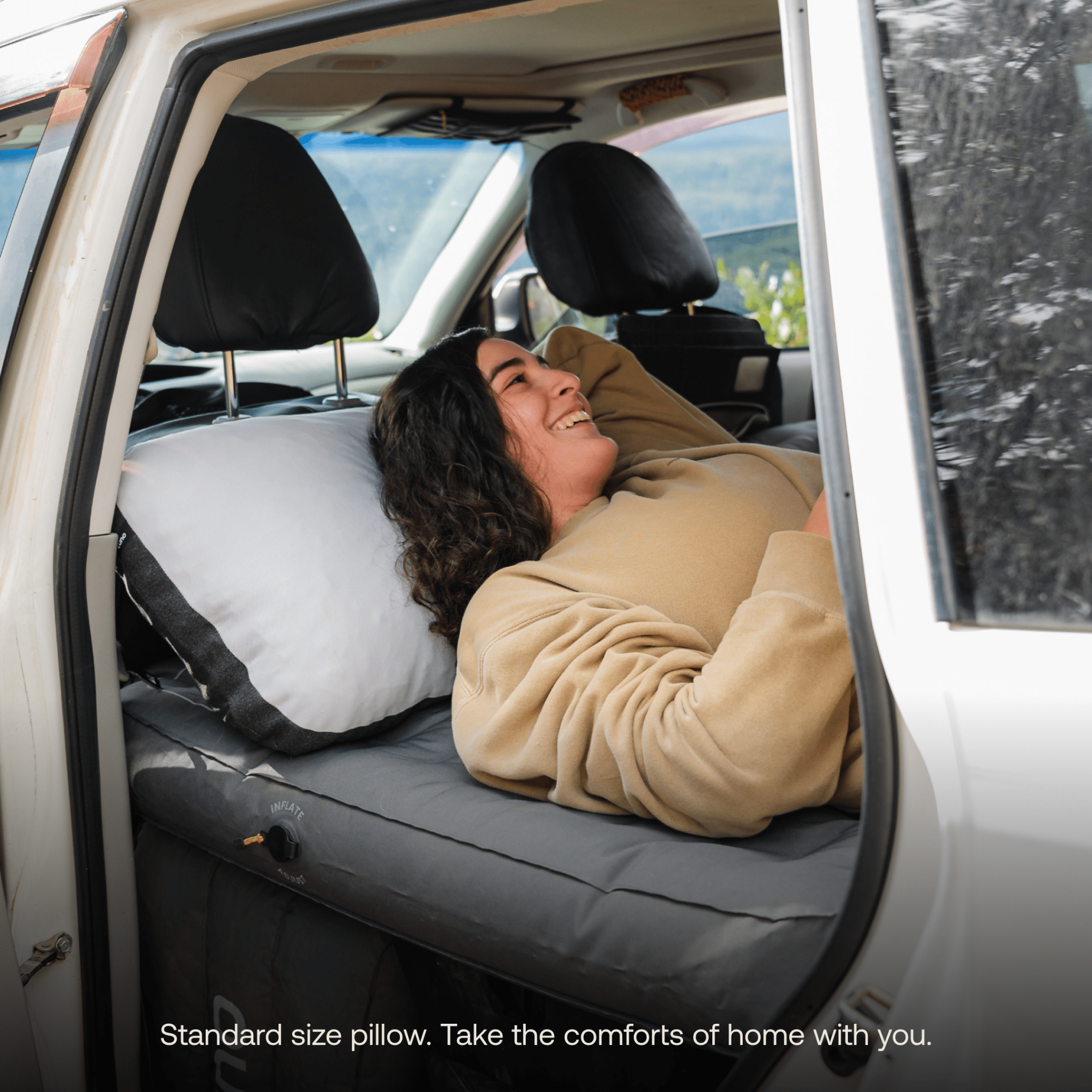Packable Camp Pillow - Out There Vans, LLC