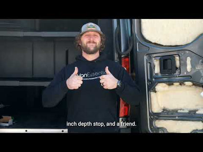 VanEssential Mercedes Sprinter VS30 Lower Rear Door Storage Panels (Pair)