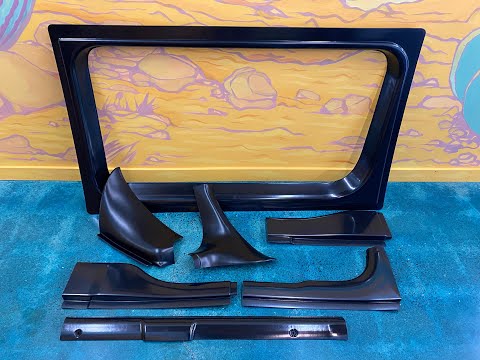 Terrawagen Tidy Trim B-Pilar Void Cover Pair for Sprinter