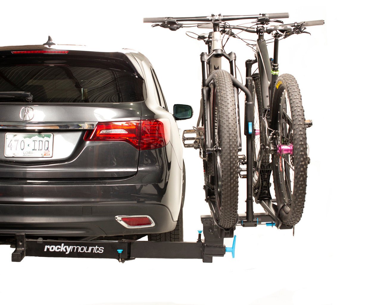 RockyMounts BackStage Swing Away Platform Hitch Rack - Out There Vans