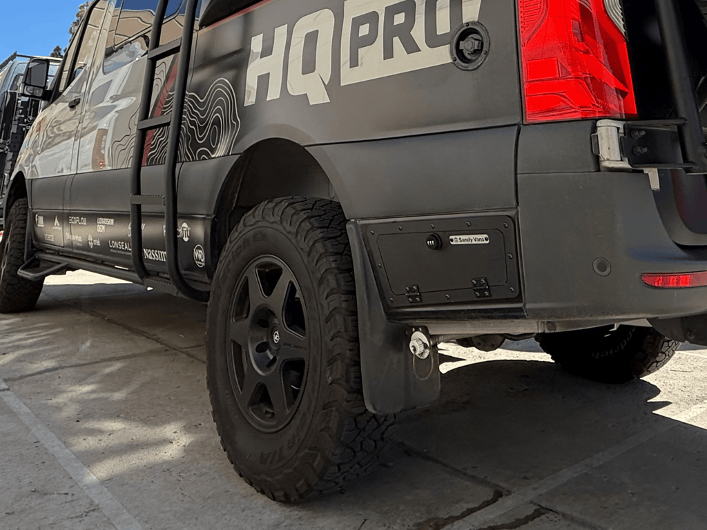 Sandy Vans Below Deck Storage Locker for Sprinter 144" - Out There Vans, LLC