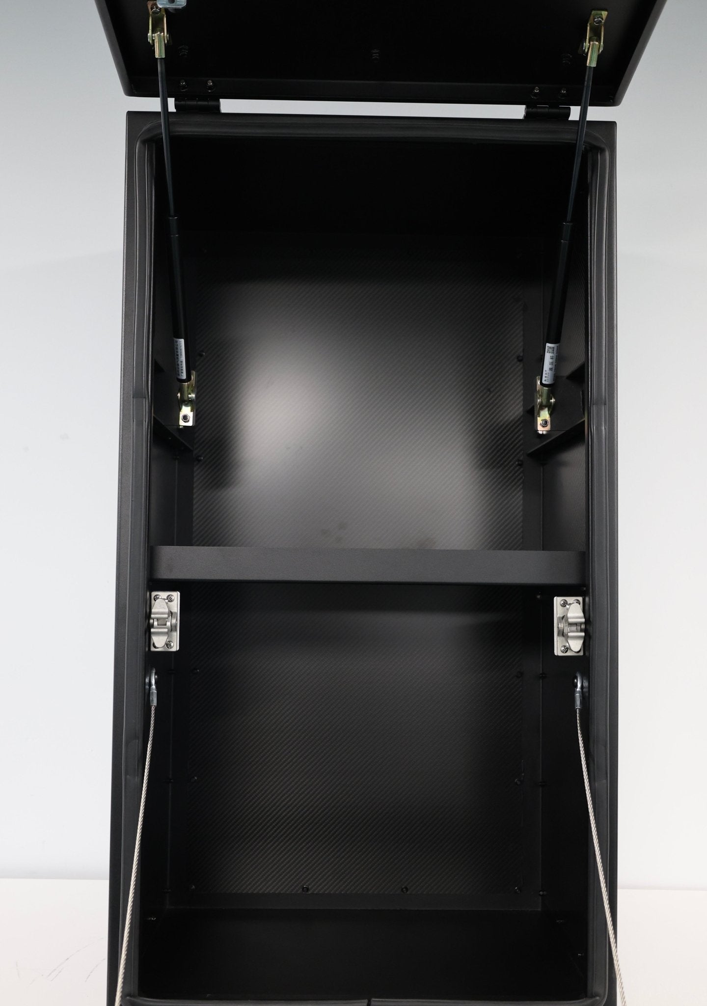 Split Door Carbon Fiber Storage Box - Out There Vans, LLC