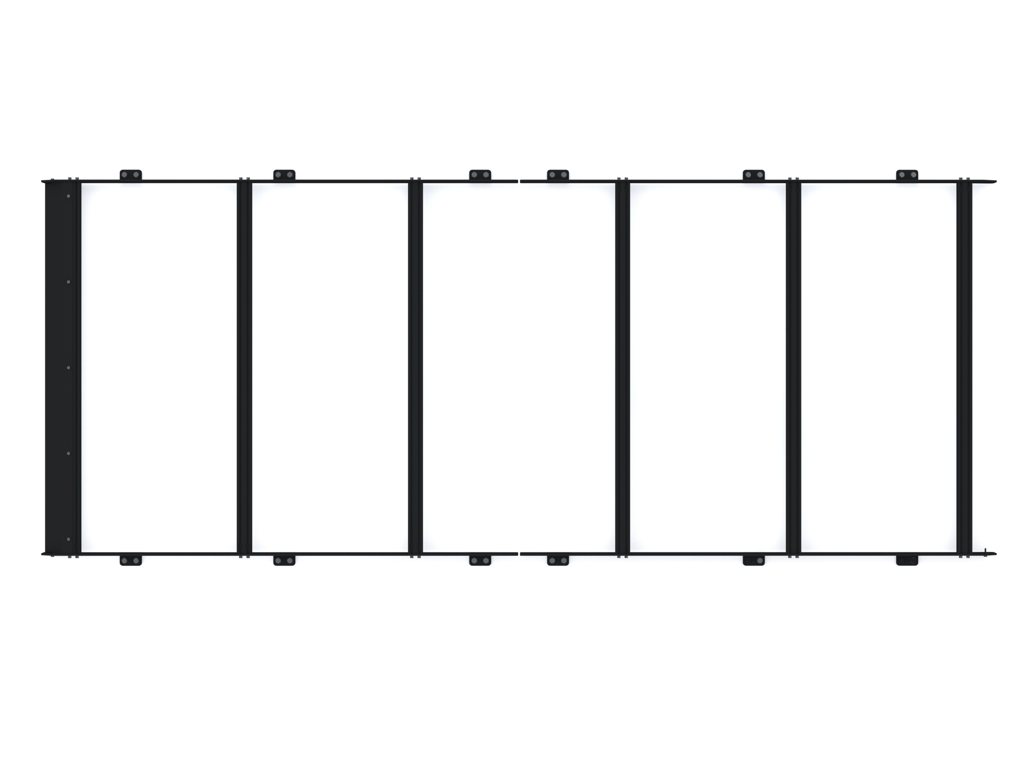 Sprinter 144" High Roof Stealth Roof Rack - Out There Vans, LLC