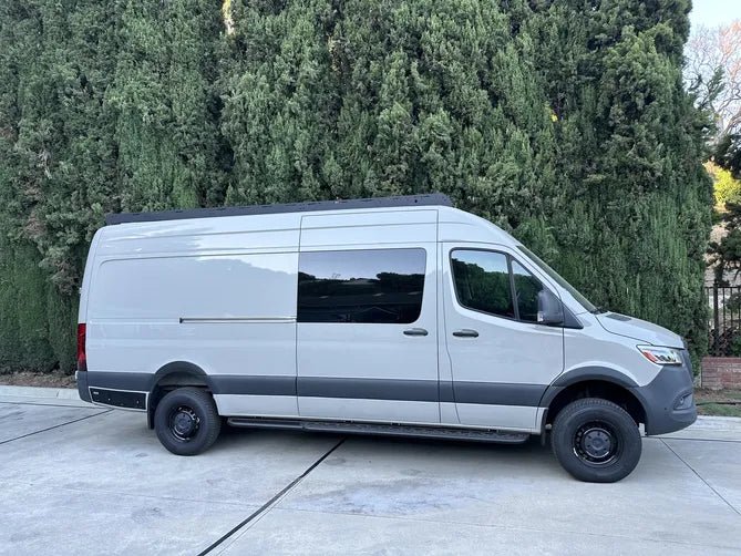 Sprinter 170" EXT High Roof Strata Roof Rack - Out There Vans, LLC