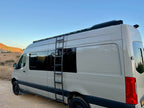Sprinter 170" High Roof Stealth Roof Rack - Out There Vans, LLC