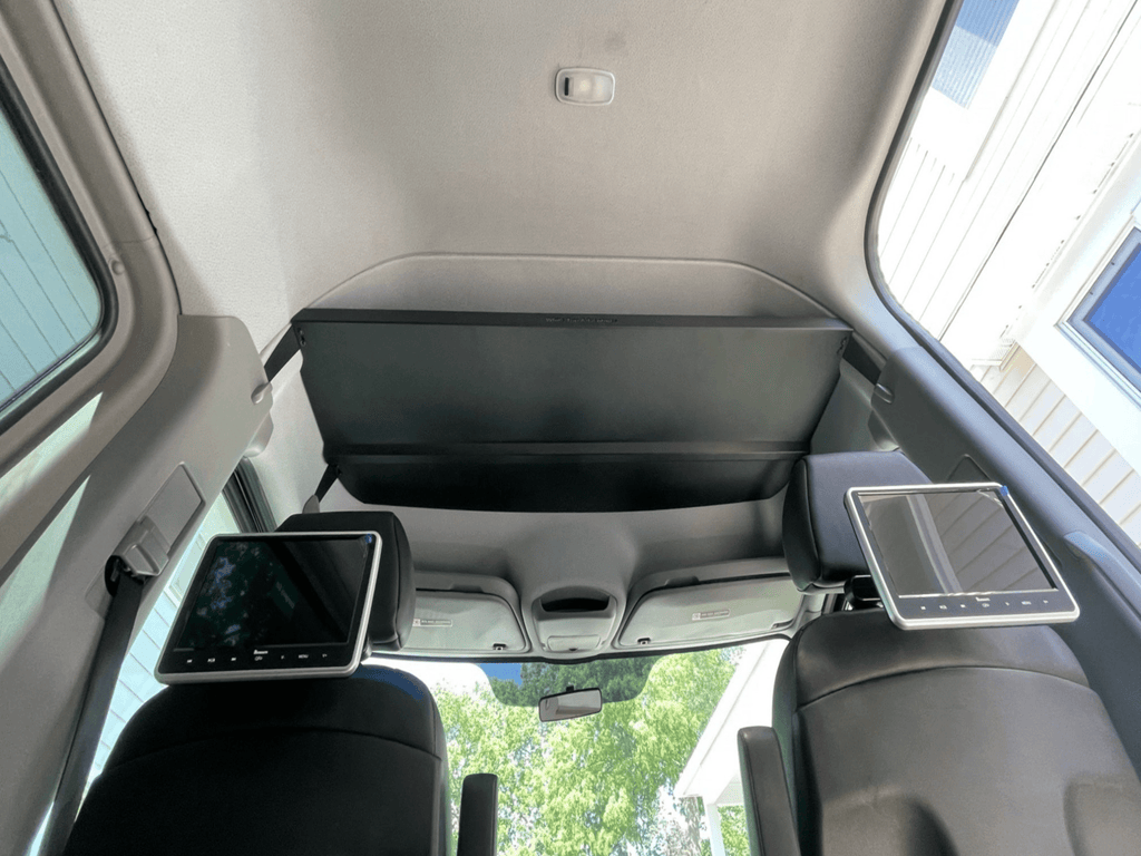 Sprinter Headliner Shelf Includes Curtain Rod And Liner 2007 - 2018 - Out There Vans, LLC