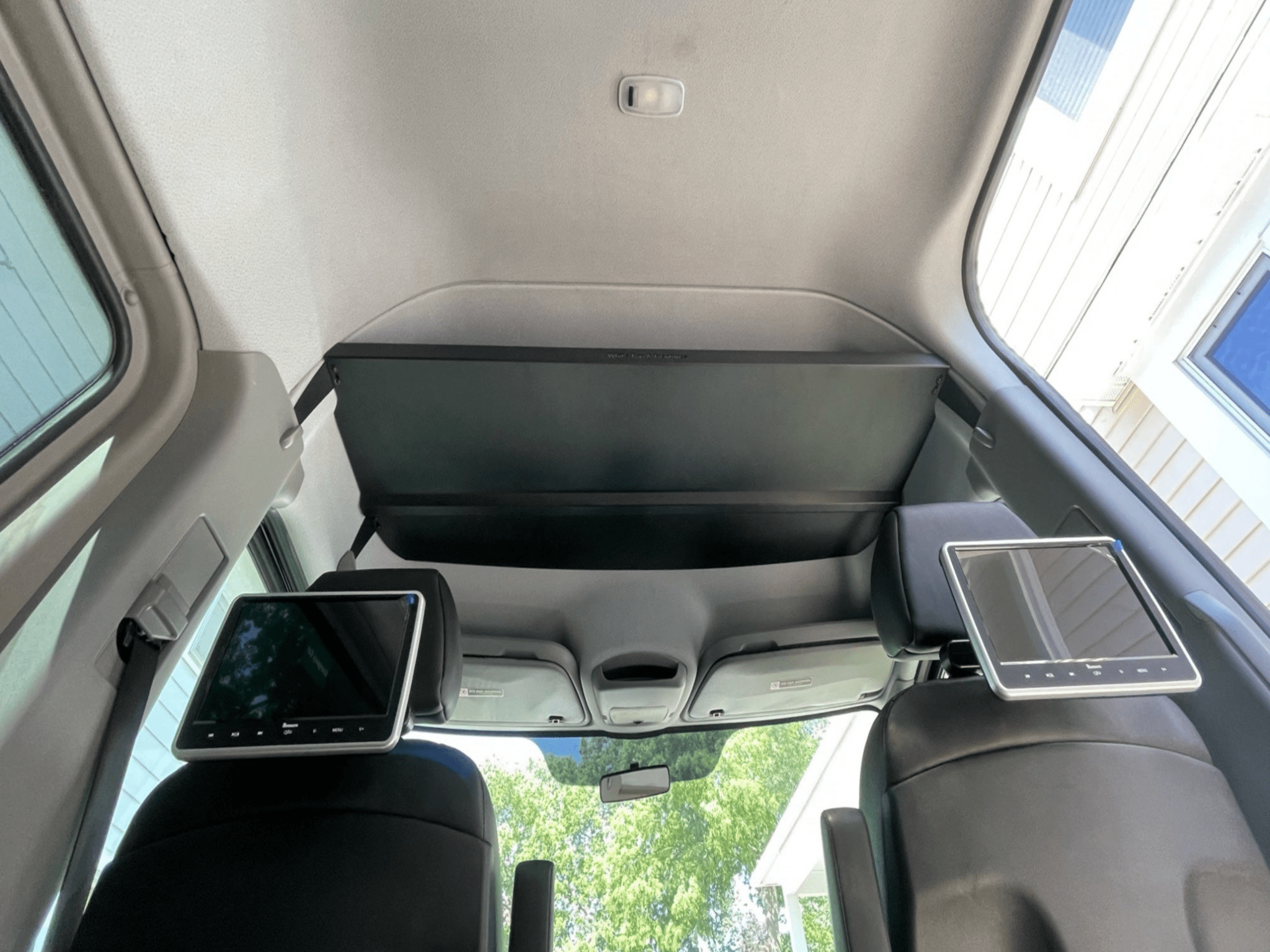 Sprinter Headliner Shelf Includes Curtain Rod And Liner 2007 - 2018 - Out There Vans, LLC