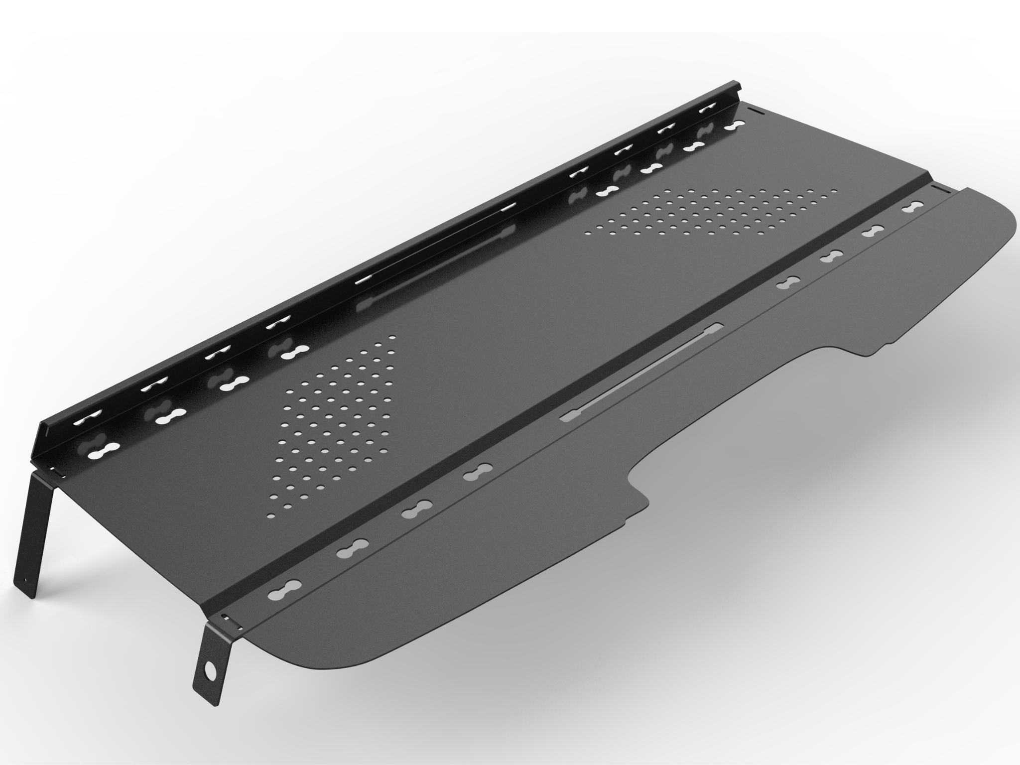 Sprinter Headliner Shelf With L Track 2019+ - Out There Vans, LLC