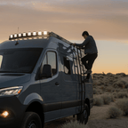 Sprinter High Roof Strata Side Ladder - Out There Vans, LLC