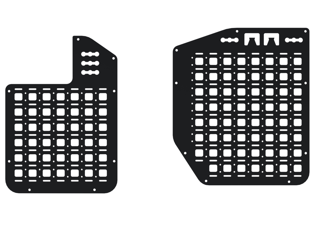 Sprinter Rear Door Molle Panel - Out There Vans, LLC