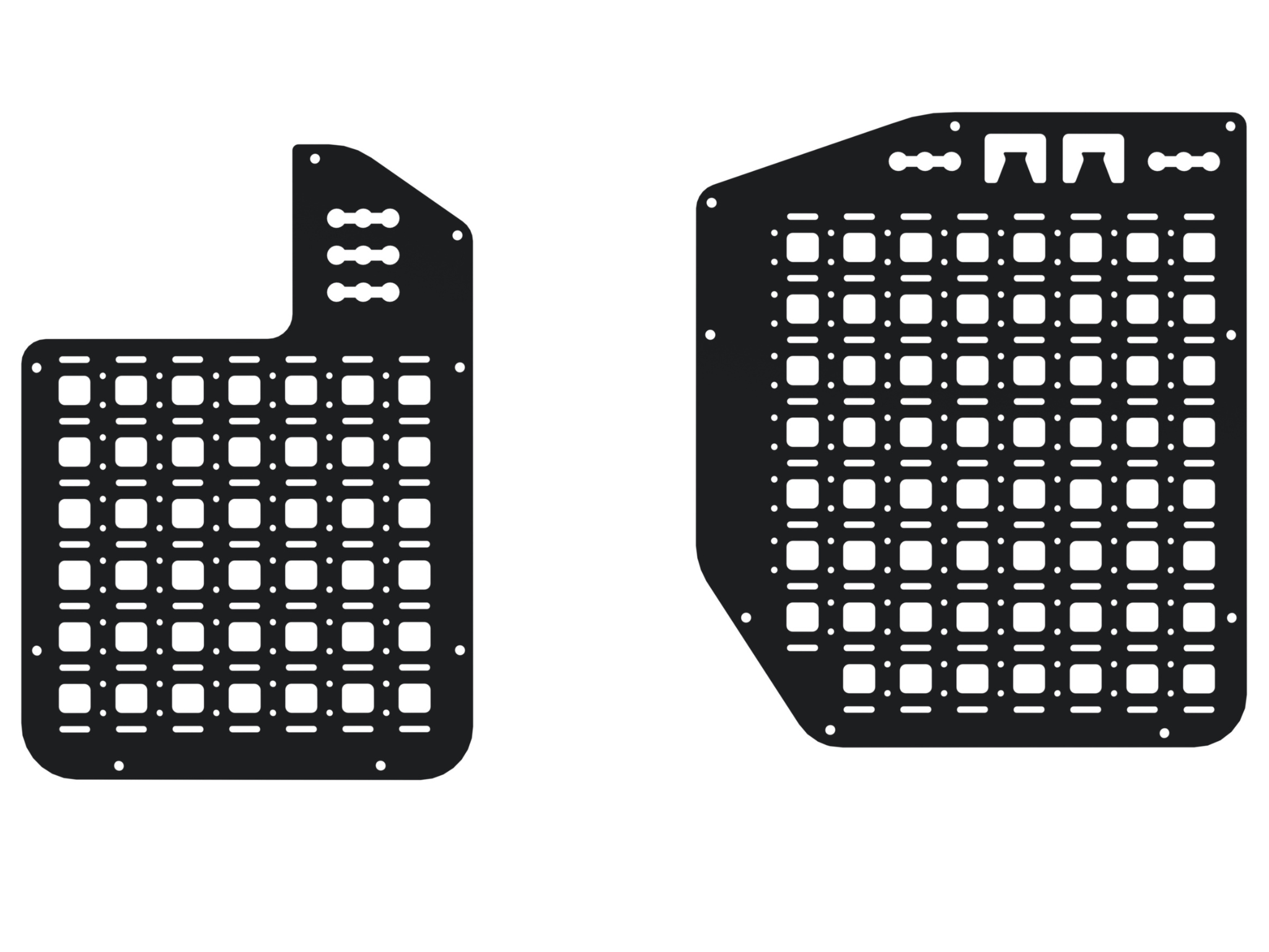 Sprinter Rear Door Molle Panel - Out There Vans, LLC
