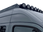 Sprinter Strata Roof Rack Universal Adjustable Light Bar Bracket - Out There Vans, LLC