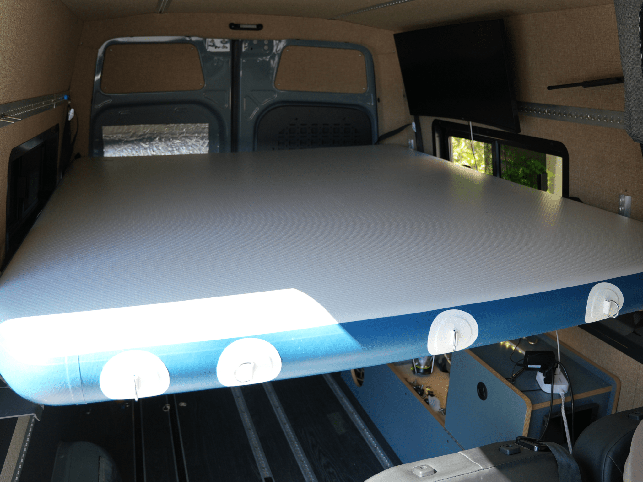Sprinter Van Air Flow Inflatable Bed - Out There Vans, LLC